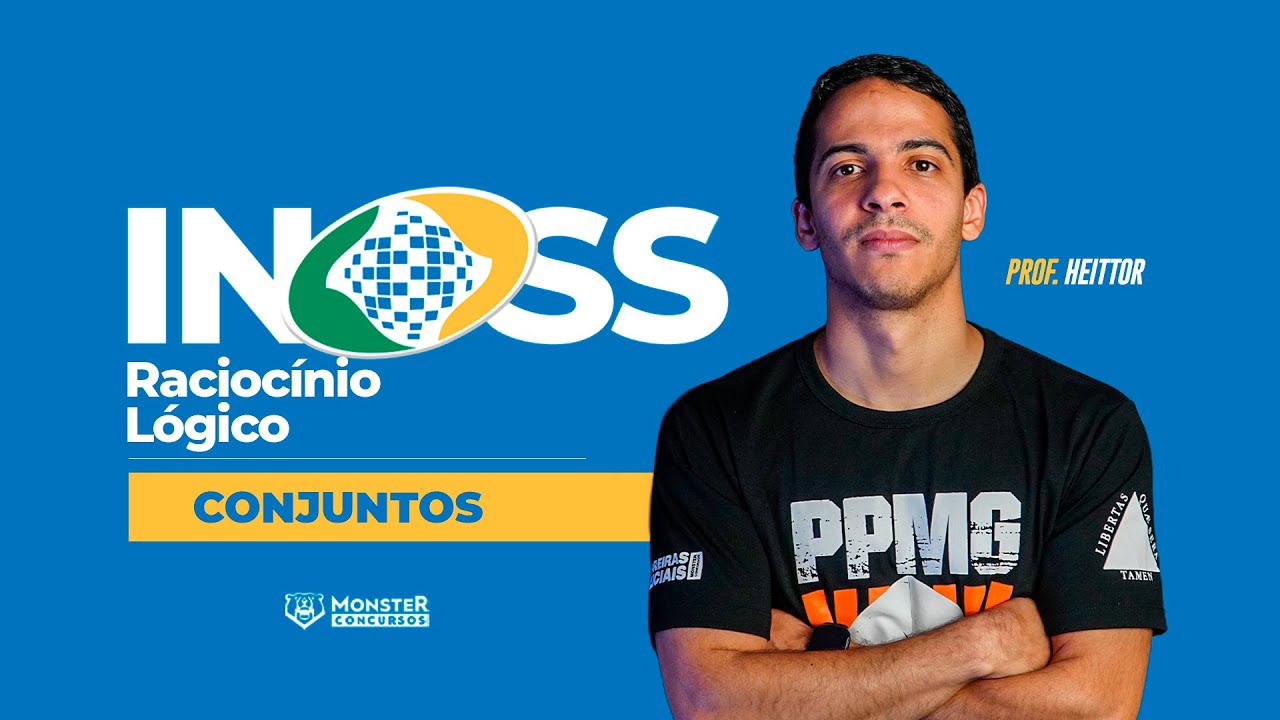 Concurso INSS - Racioc&iacute;nio L&oacute;gico - Conjuntos