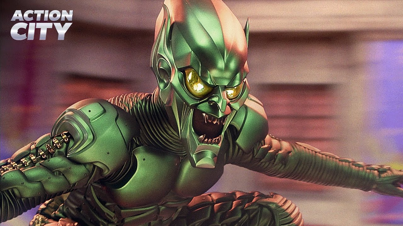 The Green Goblin Shows His Face... Mask | Spider-Man (Tobey Maguire)