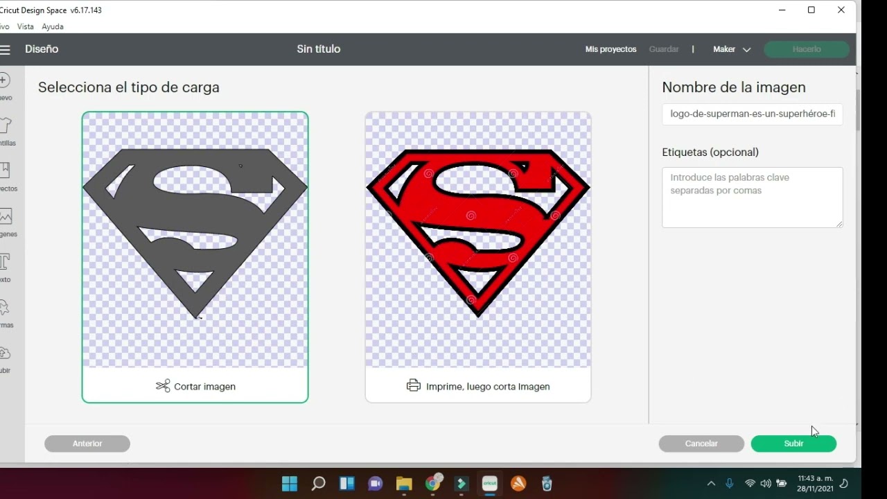 COMO LIMPIAR UNA IMAGEN EN DESIGN SPACE| SUBIR UNA IMAGEN EN CRICUT PASO A PASO
