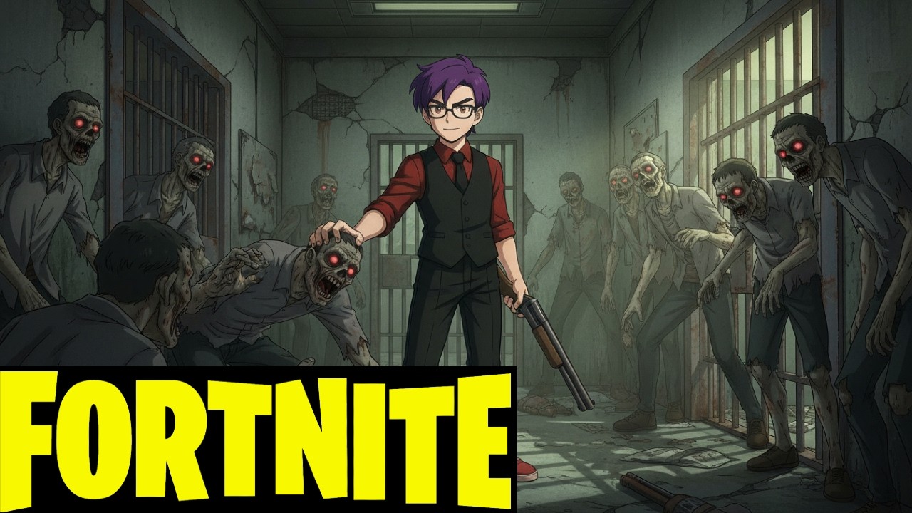 FORTNITE - apocalipsis zombi en la cárcel -
