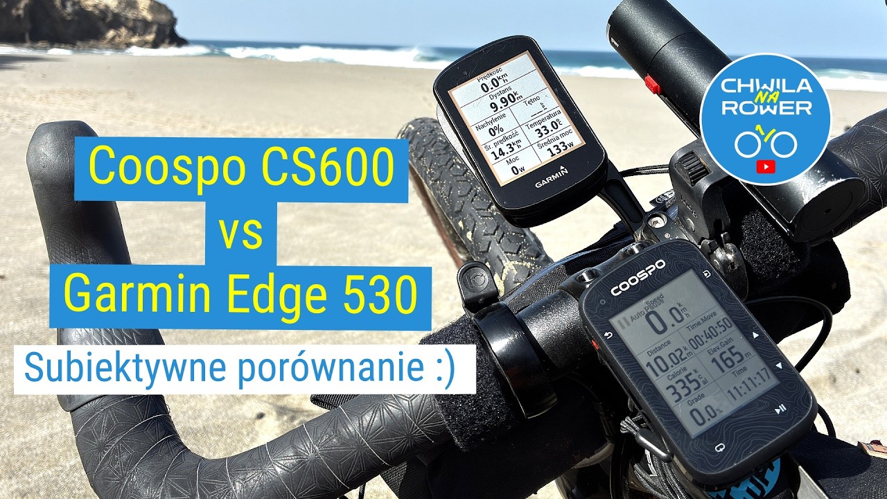 Coospo CS600 vs Garmin Egde 530 - subiektywne porównanie liczników rowerowych v168