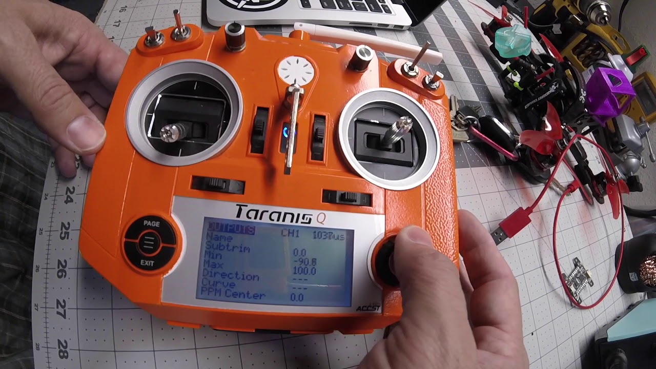 Setup Throttle Cut on Kiss FC