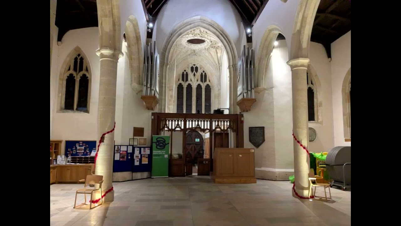 Organ Playing At St Michaels   I Vow To Thee My Country