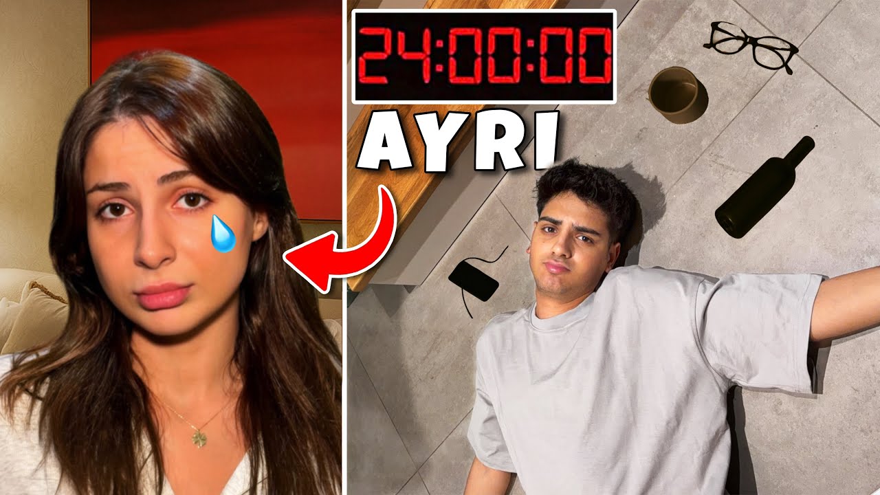24 SAAT AYRI KALMALI BİR GÜN!! Melih Yıldırım | Sıla Beyoğlu 
