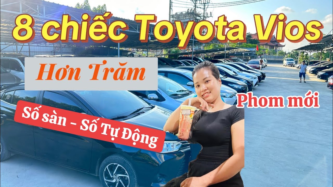 Vios - Vios - 8 chiếc Toyota Vios Số Sàn - Tự Động - Phom mới ,chỉ hơn 100tr 0816662386-0976227726