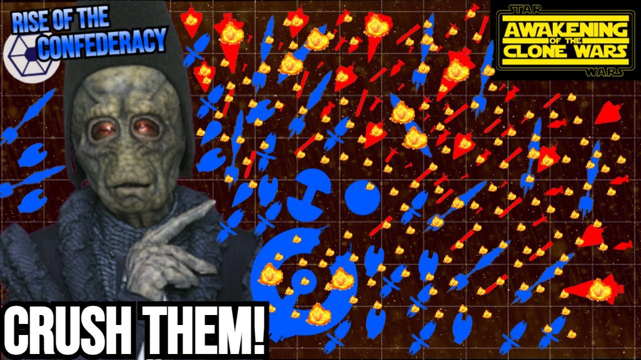 Star Wars: BURNING DOWN THE CORE OF THE REPUBLIC! ( Empire at War AOTCW ) EP56