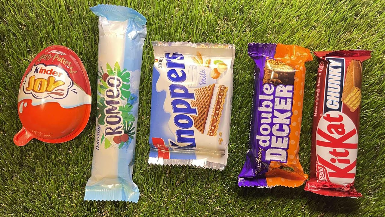 Kindar joy  | Double deker | Kitkat | Romeo |  Knooper  opening