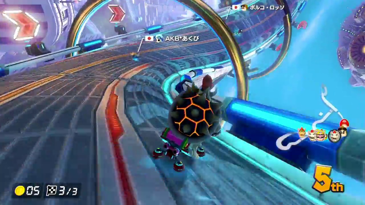 #1 MK8DX オンライン (世界VS)