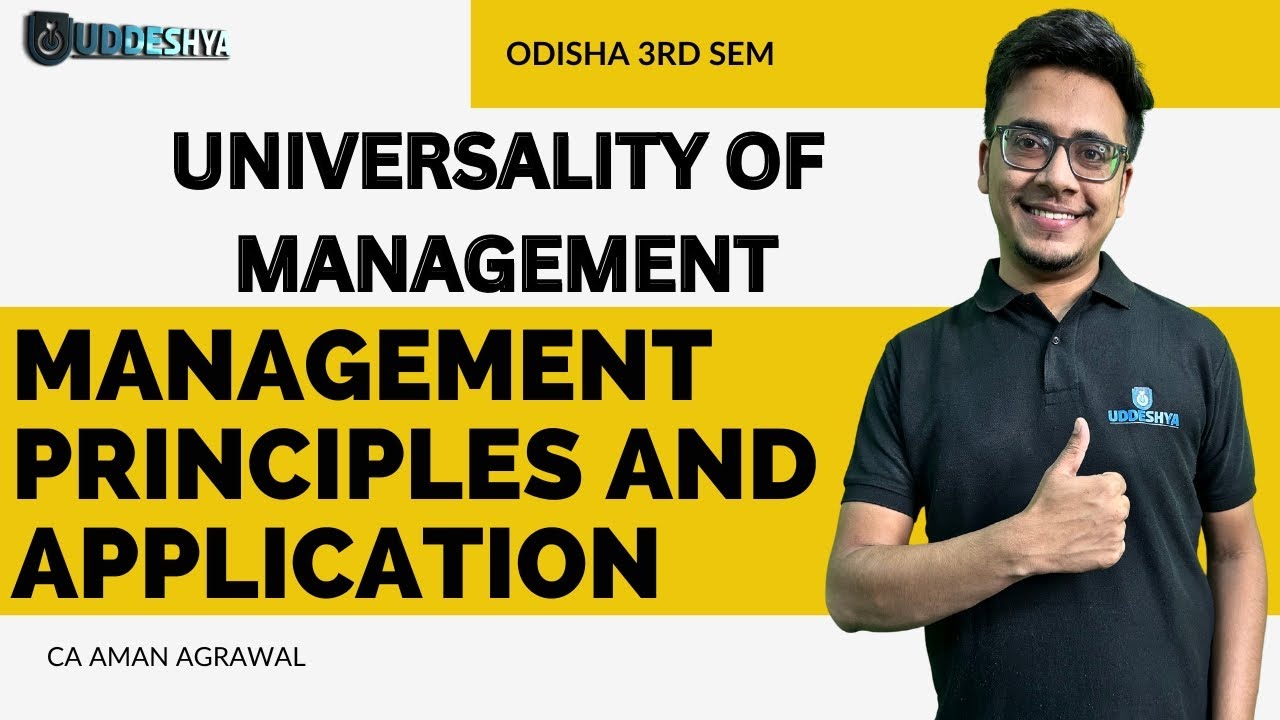 #4 UNIVERSALITY OF MANAGEMENT | MPA | UNIT 1 PART 4 | SEM - 3