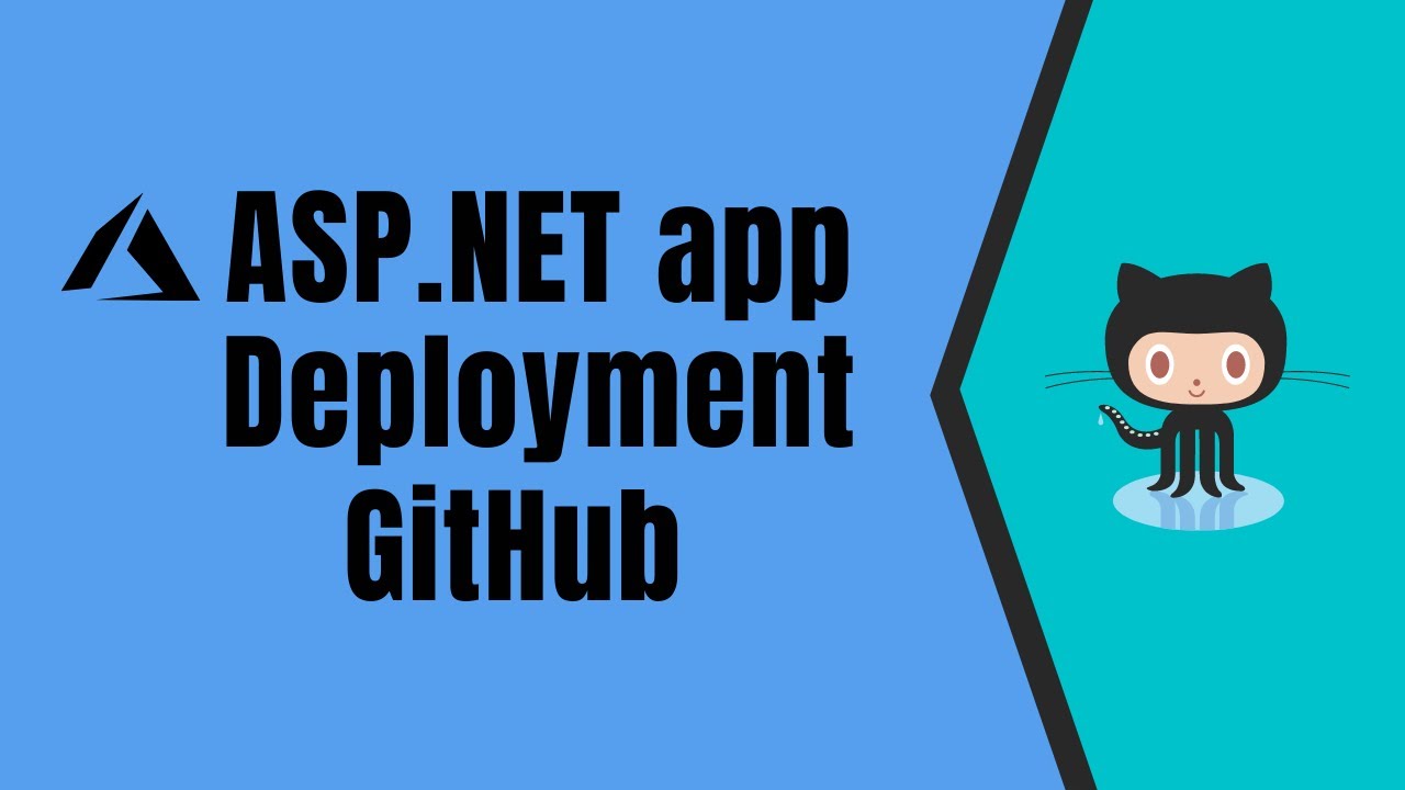 Развертывание основного приложения Asp.net с помощью GitHub | Рабочий процесс GitHub | Действия G...