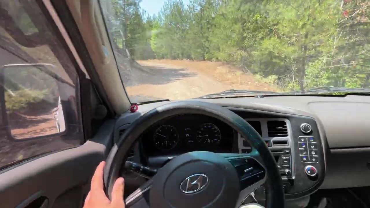 Orman Yolunda H100 ile Pov Sürüş