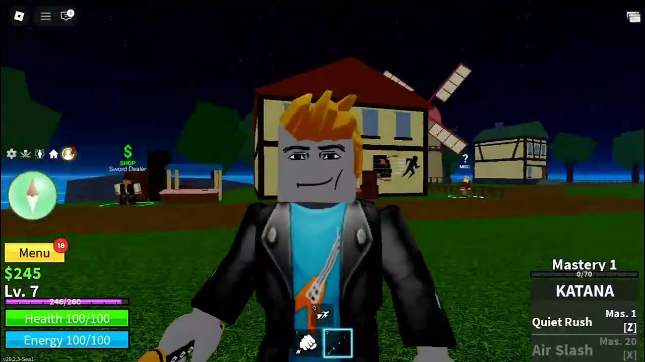 First ep of Grinding on a New Blox Fruits Account!! 🍉👍