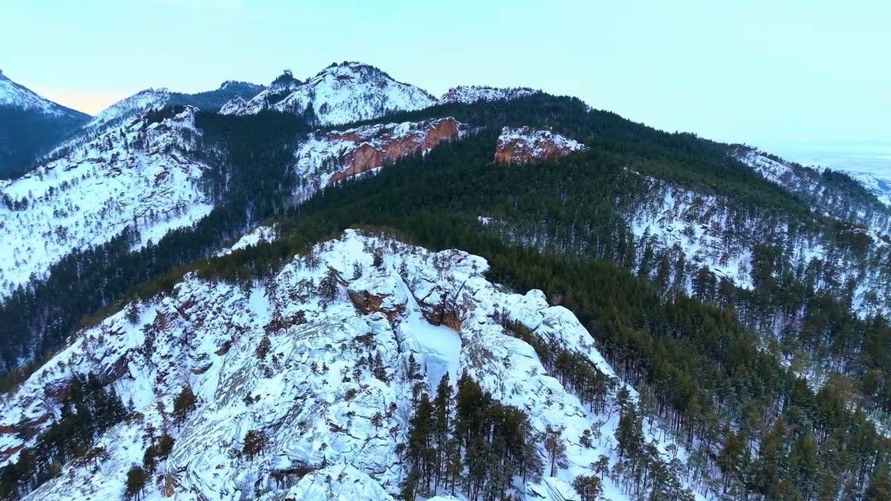 This is Qarqaraly mountains 