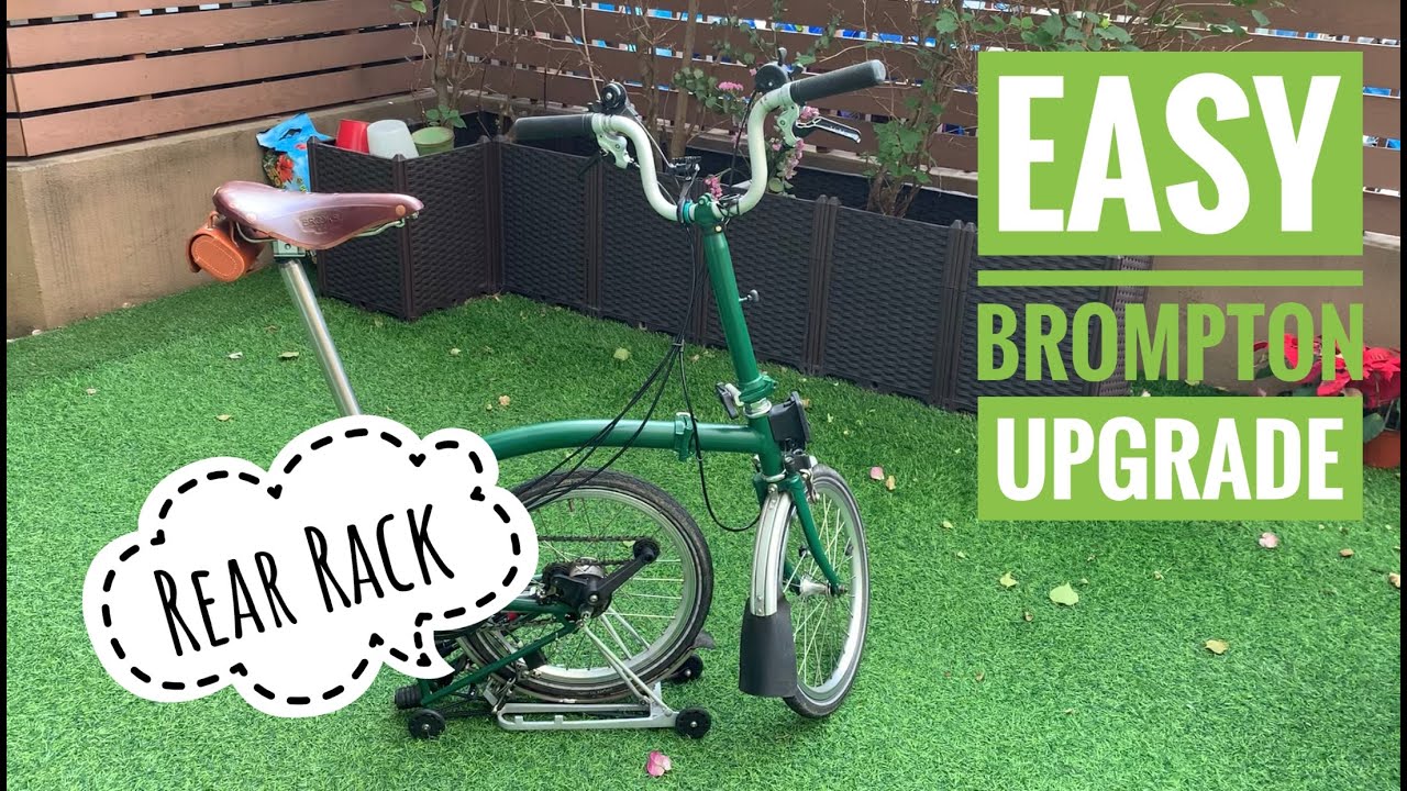 How to Upgrade your Brompton DIY - Mini Rear Rack