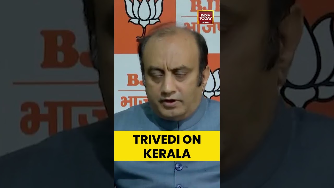 BJP's Trivedi Attacks Congress Over Kerala Polls | India Today