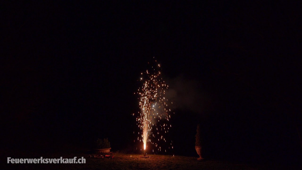 Feuerwerk-Vulkan 2 Minuten Gold | Feuerwerksverkauf.ch