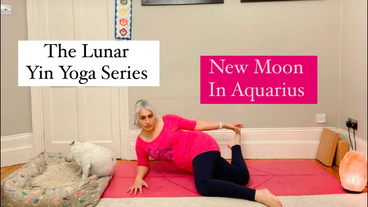 The Lunar Yin Yoga Series : New Moon in Aquarius