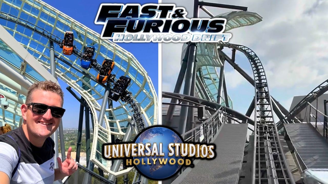 Fast & Furious: Hollywood Drift FIRST RIDE & Review - Universal Studios Hollywood