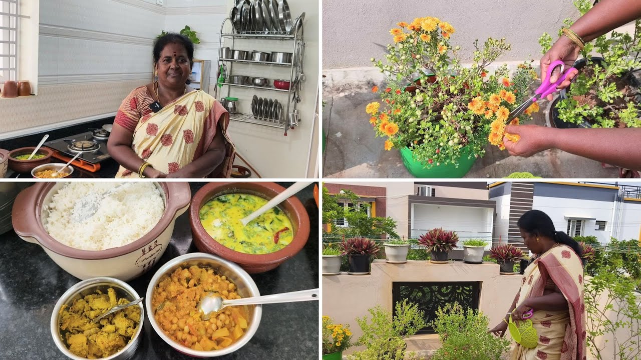 இன்னைக்கு நம்ம வீட்டு மதிய சாப்பாடு மோர் குழம்பு வாழைக்காய் மசாலா வறுவல் இதேபோல செய்து பாருங்க