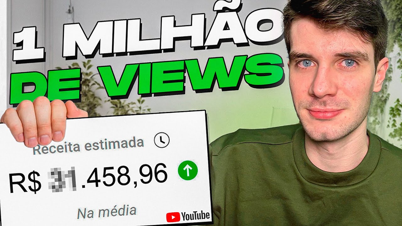 QUANTO O YOUTUBE ME PAGOU POR 1M DE VISUALIZAÇÕES?