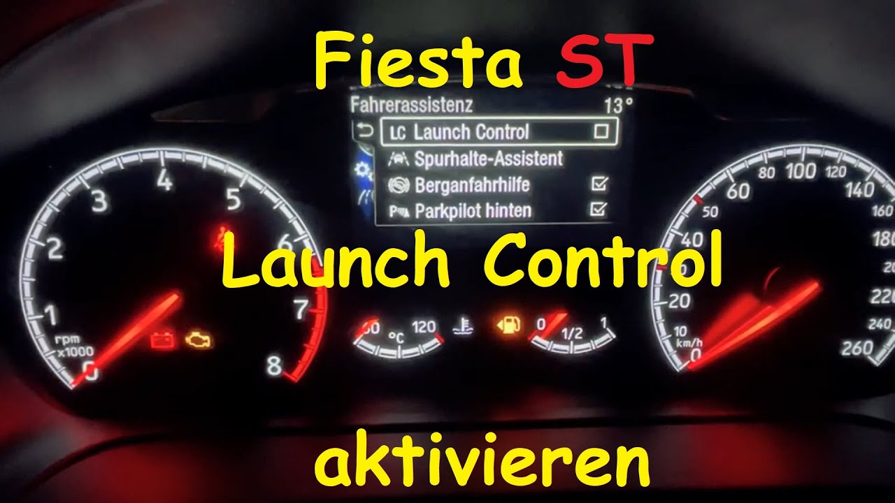 Fiesta ST Launch Control aktivieren