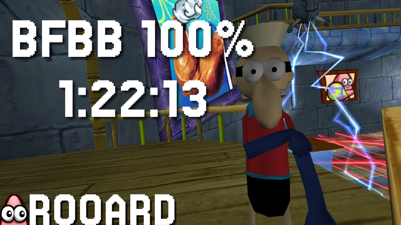 BFBB 100% in 1:22:13