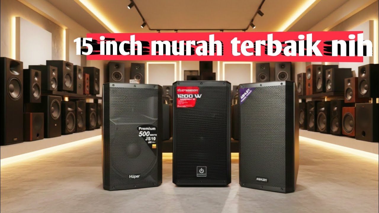 Harga speaker aktif 15 inch murah terbaik 