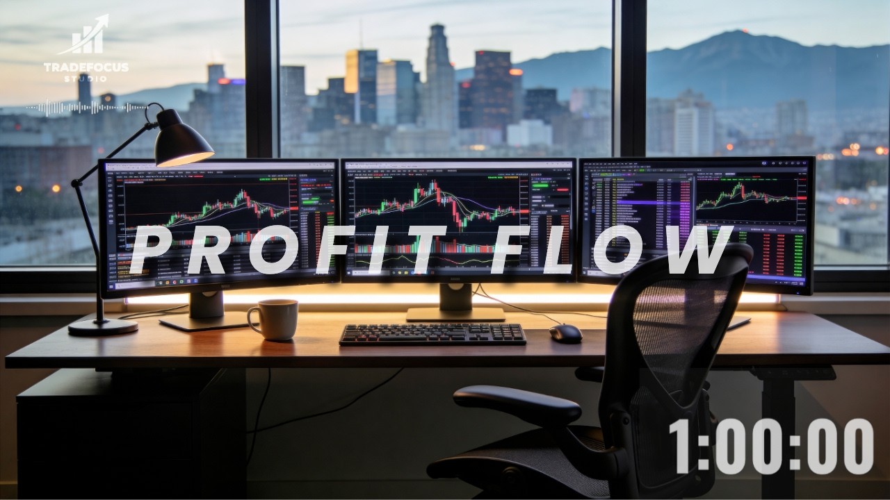 Trading Music – Profit Flow(1H Deep Work for Traders)