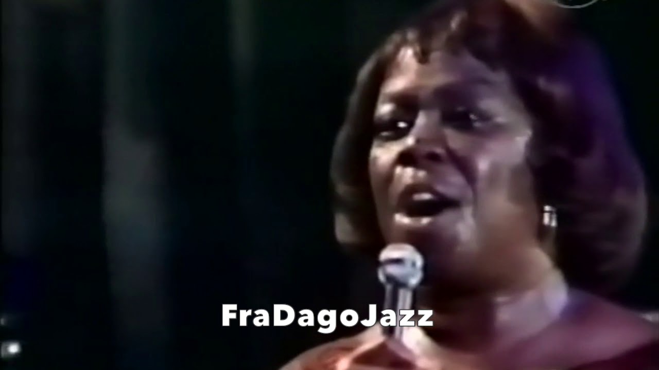 Somewhere Over The Rainbow, Sarah Vaughan, Montreaux 1976.