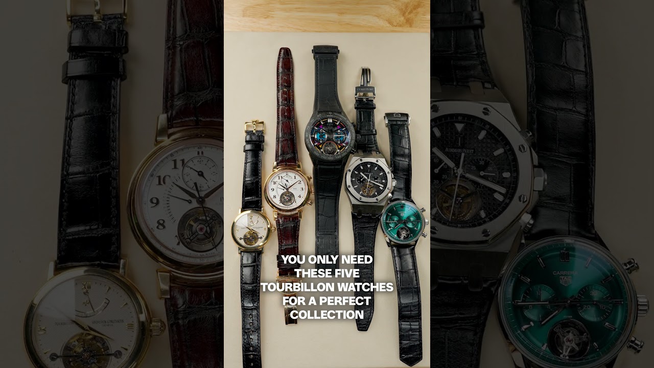 Five Tourbillon Watches for a Perfect Collection From Tag Heuer, IWC, & more l SwissWatchExpo