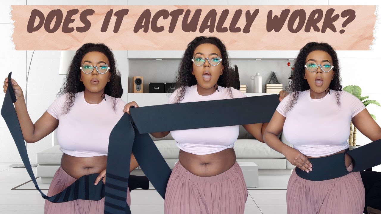 Тестирование популярного пояса-обертки Waist trainer | Работает ли он?