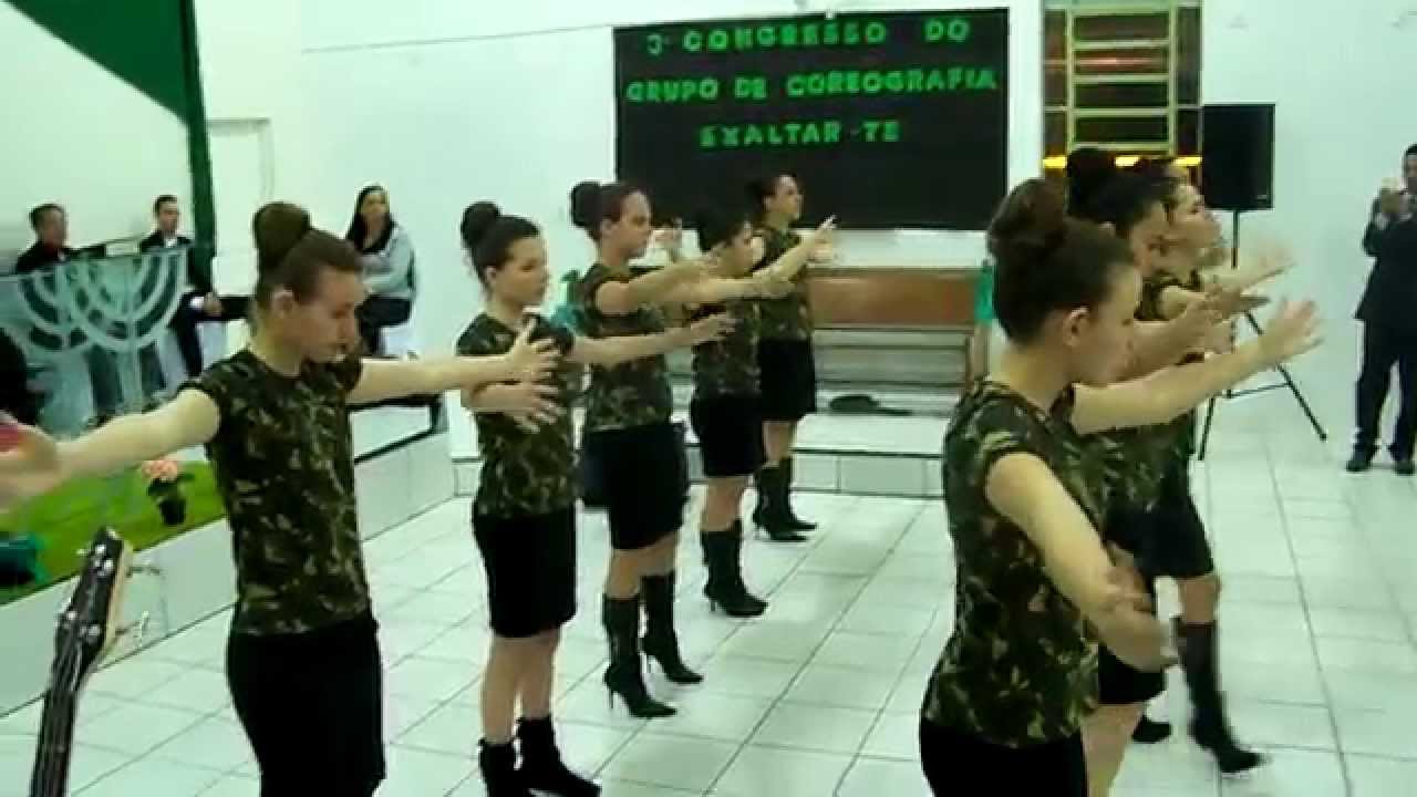Coreografia HINO SOLDADO FERIDO (Júnior)