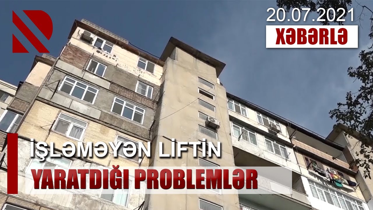 SAKİNLƏR YEMƏKSİZ, SUSUZ QALDILAR. Səbəb 10 gün liftin işləməməsidir.