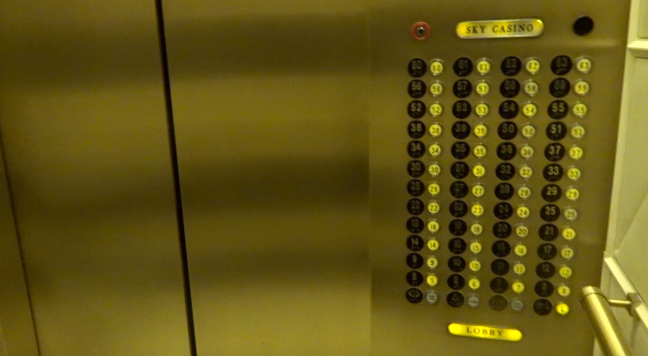 Beautiful, Custom High Speed ThyssenKrupp Elevators - Encore Tower Suites - Las Vegas, Nevada