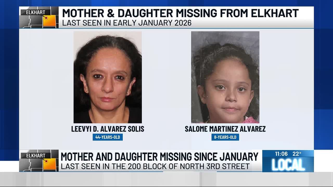 Elkhart police searching for mother and daughter last seen in early January