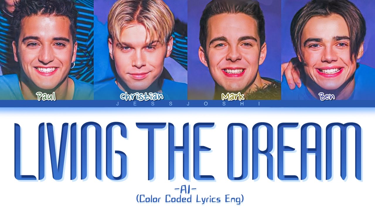 A1 - Living The Dream (Color Coded Lyrics Eng)