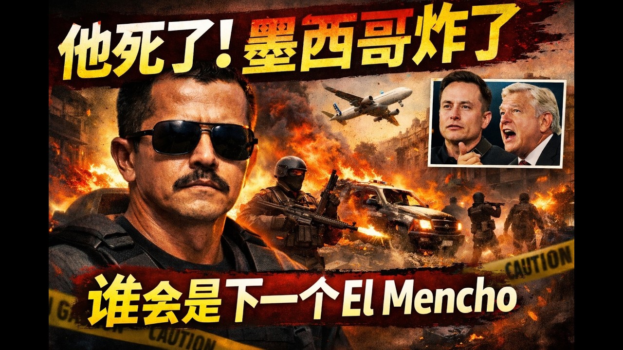 美國懸賞1500萬的男人被擊斃|墨西哥炸了——毒梟 El Mencho 的一生|以及接下來會發生什麼？誰會是下一個 El Mencho？