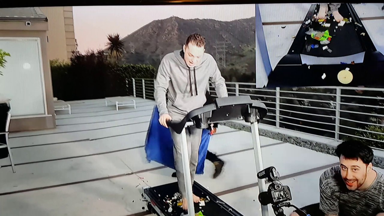 Lego treadmill challenge