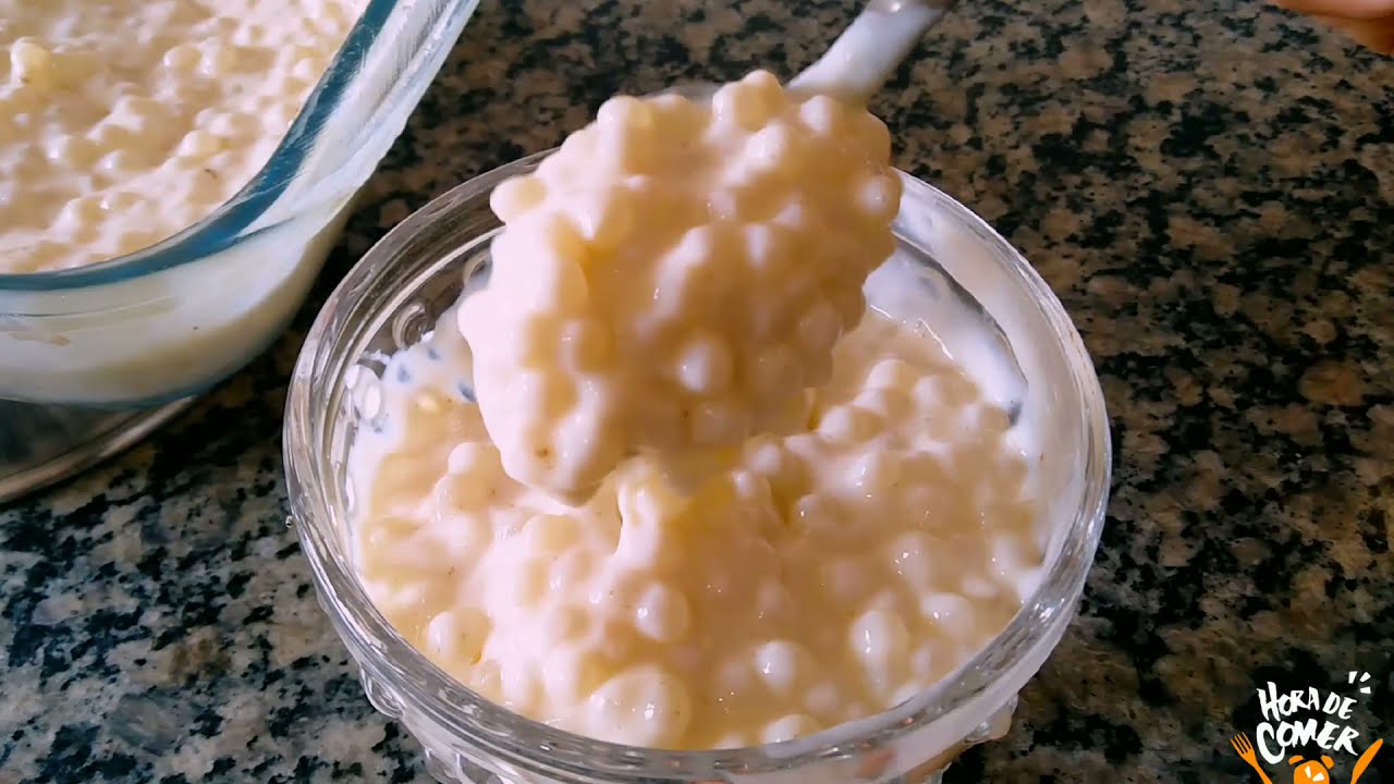 ✅ O MELHOR SAGU DE LEITE QUE VOCÊ JÁ VIU | COM APENAS 04 INGREDIENTES  | CANAL ANNA MÁRCIA 💯