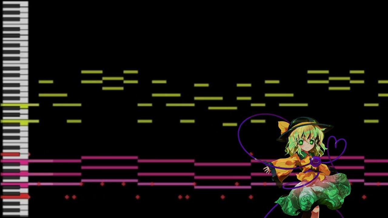 [MIDI DL] Hartmann's Youkai Girl but in 4/4 time