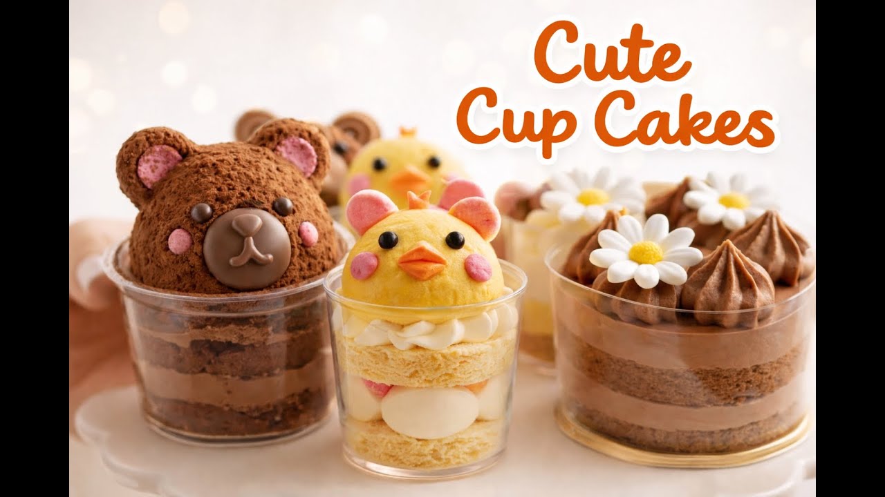 Satisfying Cute Cup Cake Recipe