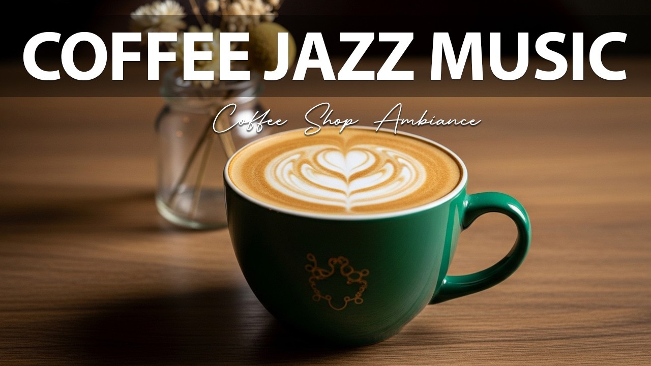 Coffee Jazz Music ☕ Coffee Shop Ambiance - Elegant Bossa Nova Instrumental for Relaxation