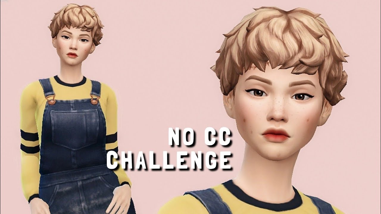 The Sims 4 | NO CC CHALLENGE | Create A Sims | #6