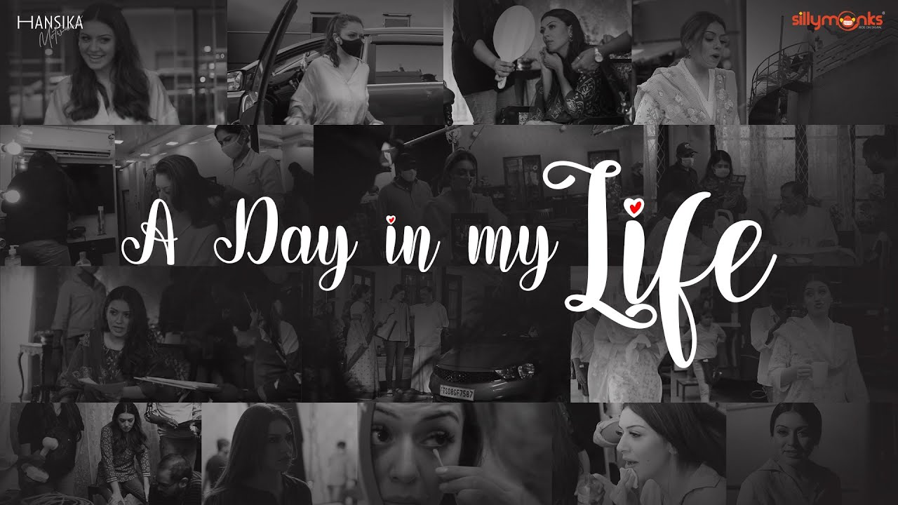 A Day In My Life - Vlog || Filming for my Latest Movie || Hansika Motwani || Silly Monks