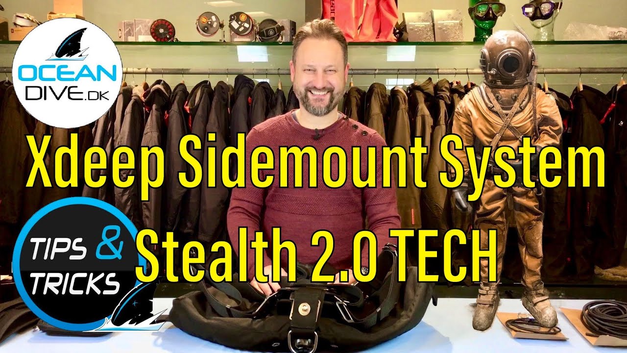 Xdeep Sidemount System Stealth 2.0 TECH