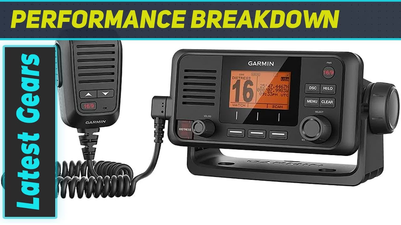 Морская радиостанция Garmin 0100209600 VHF 115 — лучший выбор для повышения безопасности на воде