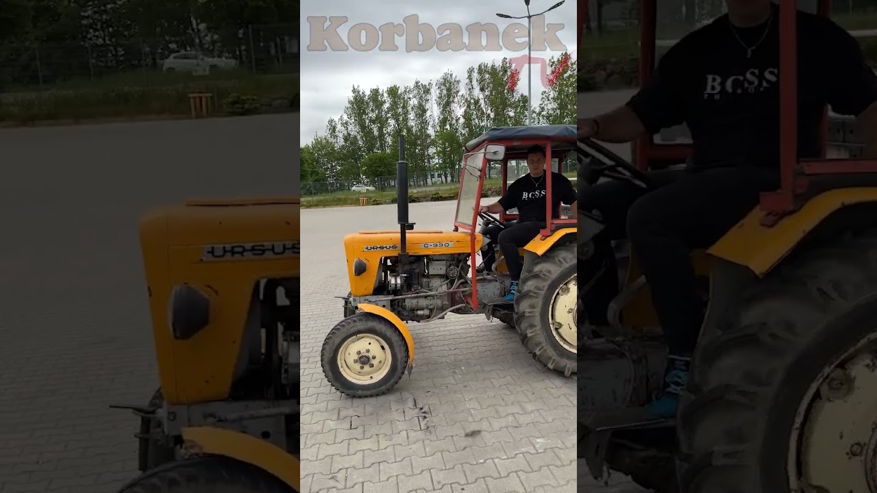 Ursus C330 - pomiary uciągu