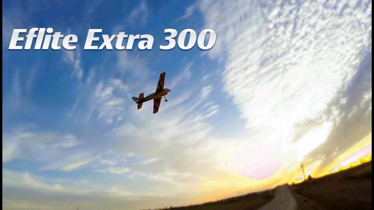 Eflite Extra 300 - first flight