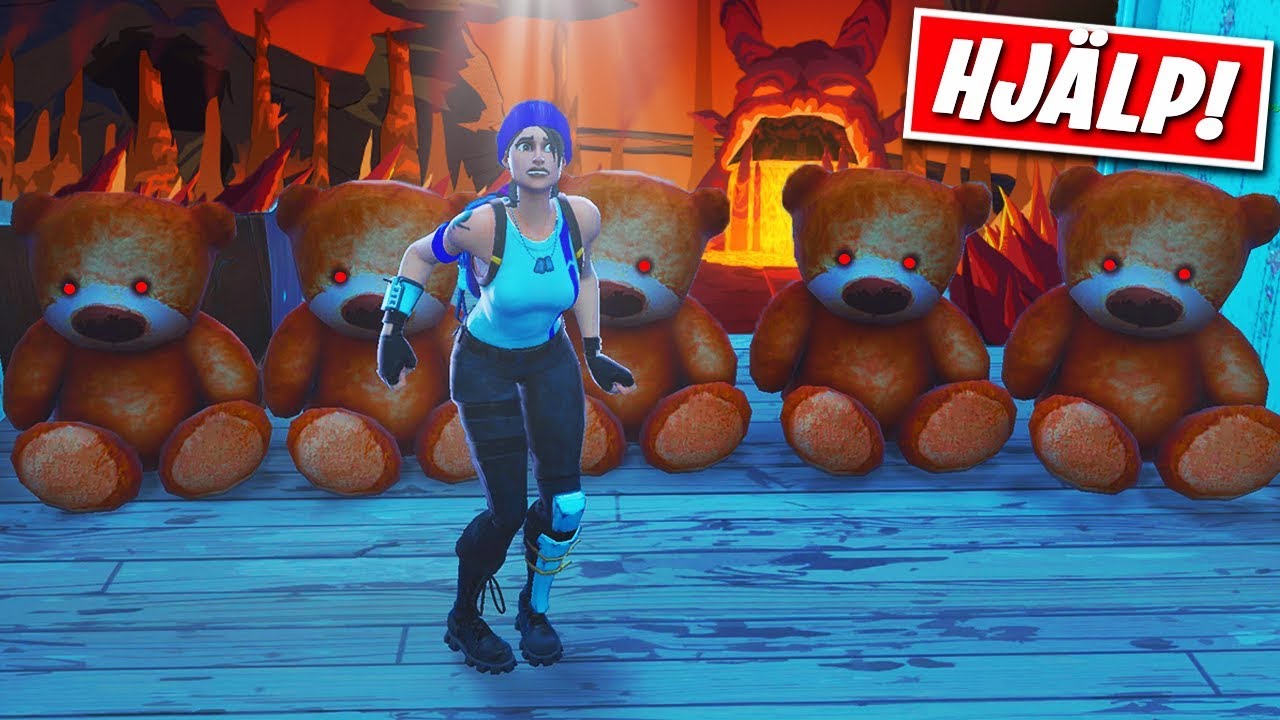 Fly Från *Onda* Nallar (Escape The Teddies) - Fortnite Creative Svenska