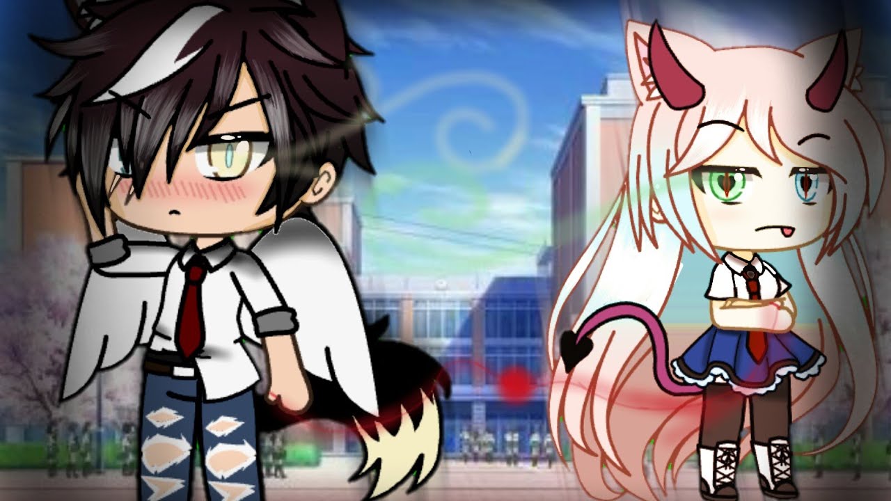 Un demonio en una escuela de angeles [cap 1] Angie-chan uwu  (leer descripcion)